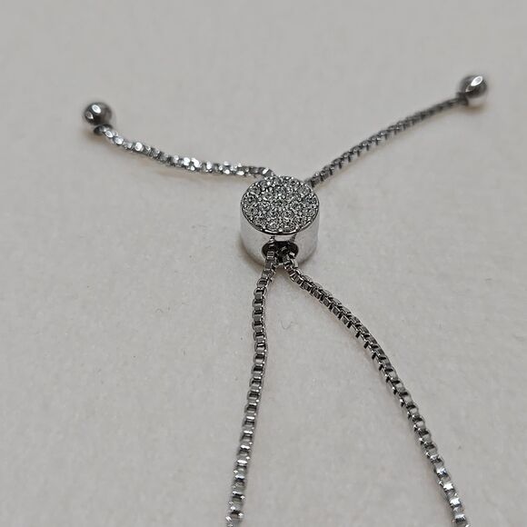 IBB CN Silver and Purple Butterfly Bacelet - Picture 2 of 5